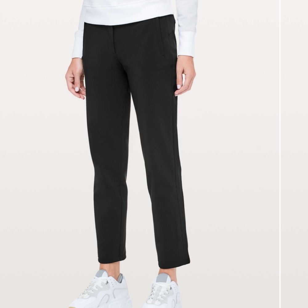 Lululemon On The Move Pant *28" Black XS Size 4 perfect condition